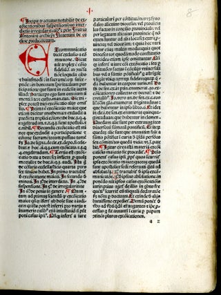 De censuris ecclesiasticis, sive de excommunicationibus