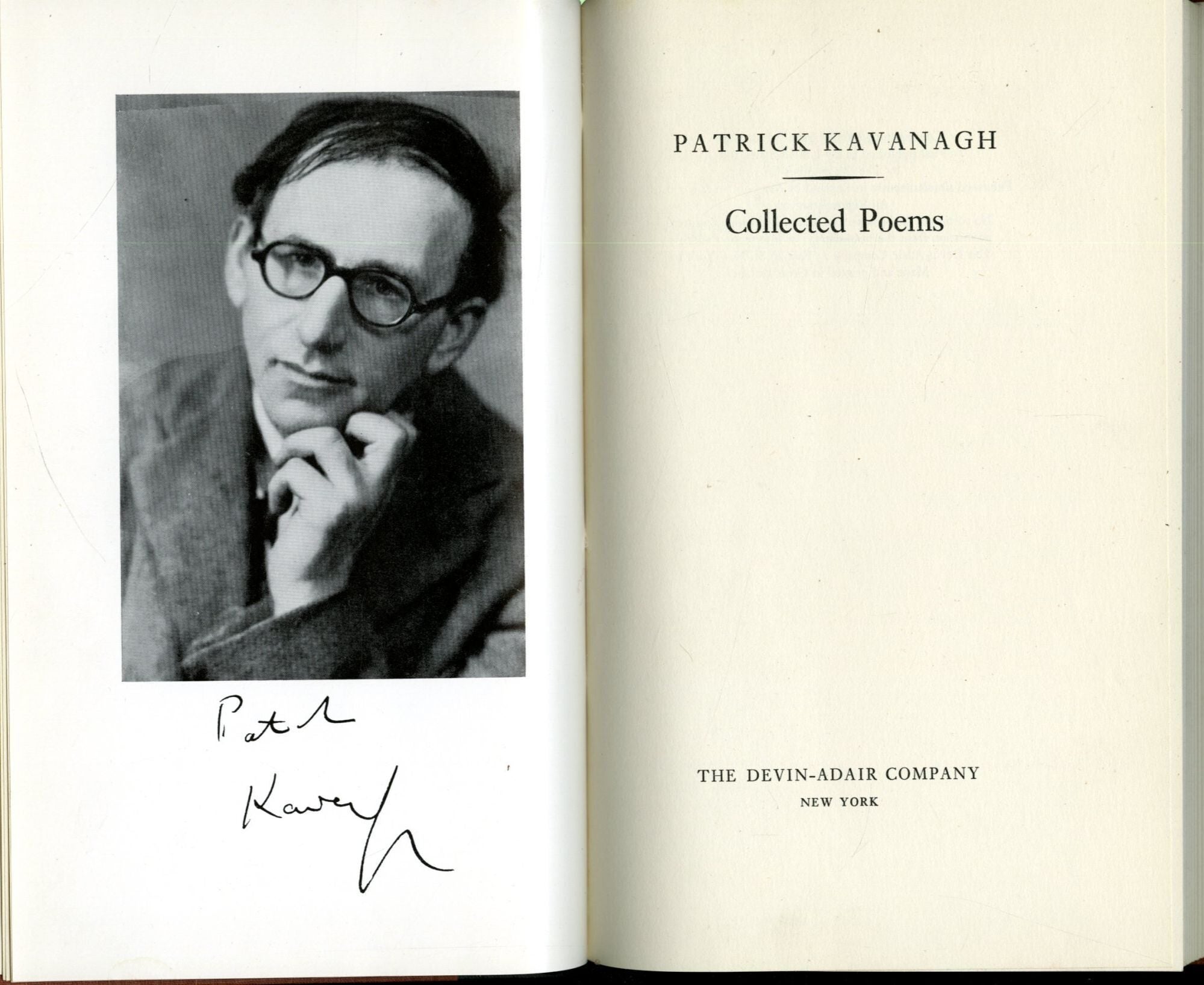 Collected Poems | Patrick Kavanagh | First Edition