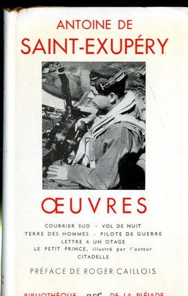 Item #048227 Oeuvres: Courrier sud - Vol de nuit - Terre des hommes - Pilote de guerre - Lettre...