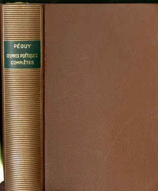 Item #048231 Oeuvres Poetiques Complètes. Charles Péguy