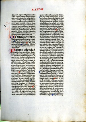 Item #048266 Commentum super quarto libro Sententiarum Petri Lombardi. Richardus de Mediavilla