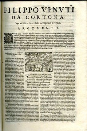 L'Opere di Virgilio Mantoano Cioe la Bucolica, la Georgica, e L'eneide Commentate in Lingua Volgare Toscana