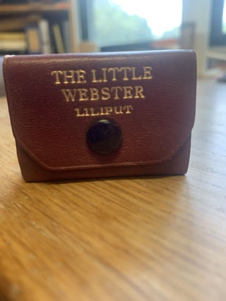 Item #048385 Liliput Dictionary: The Little Webster. Gerh Jacob