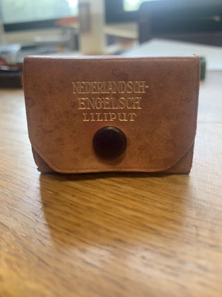 Item #048387 Liliput-Woordenboekje: Nederlandsch-Engelsch. Stokvis