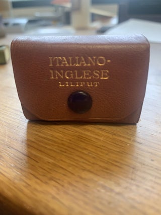 Item #048390 Dizionario Lilliput: Italiano-Inglese. Stokvis