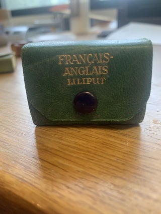 Item #048391 Dictionnaire Liliput: Français-Anglais. Stokvis