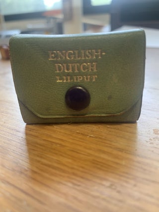 Item #048392 Liliput Dictionary: English-Dutch. Stokvis