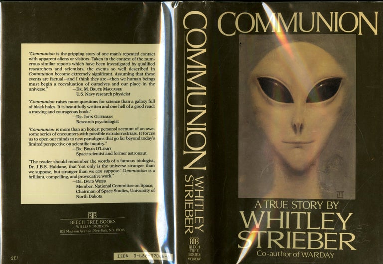 Item #048398 Communion: A True Story. Whitley Strieber.