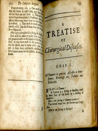 The Compleat Surgeon: or, The whole art of surgery explain'd in a most familiar method