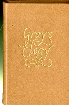 Item #048480 Gray's Elegy. Thomas Gray