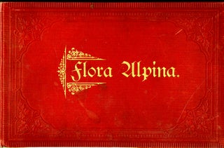 Item #048495 Flora Alpina [19th c. pressed flower album]. Wildflower album