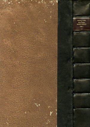 Item #048513 Bibliotheca Arabico-Hispana Escurialensis. Miguel Casiri, Mikhael Ghaziri