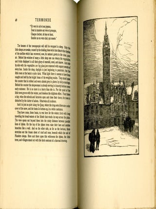 The Little Towns of Flanders: Woodcuts and Descriptive Notes