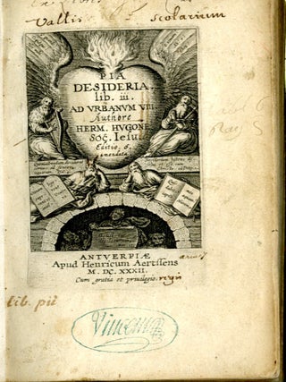 Pia desideria emblematis, elegiis & affectibus SS. Patrvm illustrata