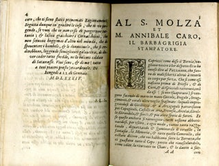 Commento di Ser Agresto da Ficarvolo sopra la prima ficata del padre Siceo; con la diceria de Nasi