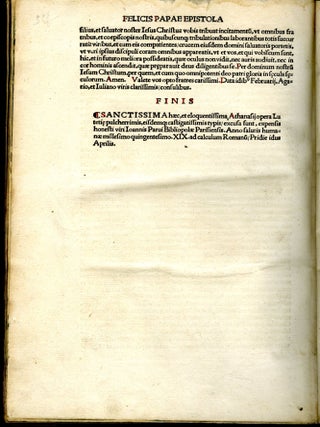 Athanasii episcopi Alexandrini sanctissima, eloquentissimaque opera: