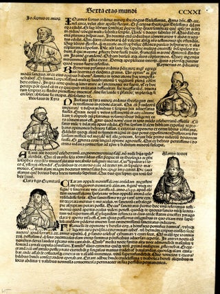 Item #048646 Liber Chronicarum (Book of Chronicles). Nuremberg Chronicle, single leaf. Hartmann...