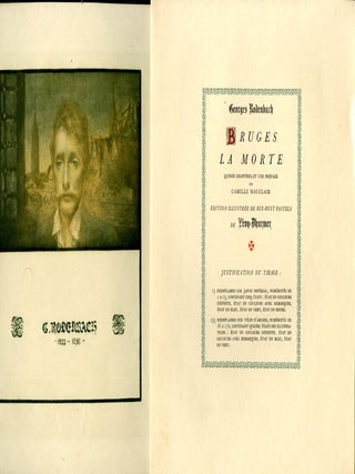 Item #048651 Bruges La Morte. Georges Rodenbach