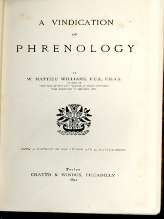 A Vindication of Phrenology