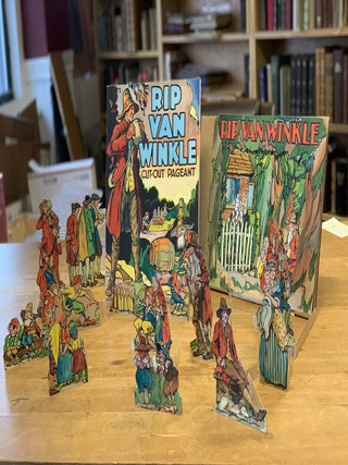 Item #048804 Rip Van Winkle Cut-Out Pageant: Hand Painted Mock-Up by George Carlson. George Carlson