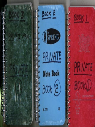 Item #048808 Private Books 1, 2, and 3. Lee Lozano
