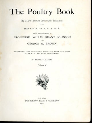 The Poultry Book in Three Volumes