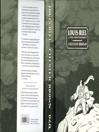 Item #049058 Louis Riel: A Comic-Strip Biography. Chester Brown