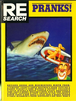 Item #049092 Re/Search #11 Pranks ! Timothy Leary, Abbie Hoffman, Mark Pauline, John Waters,...
