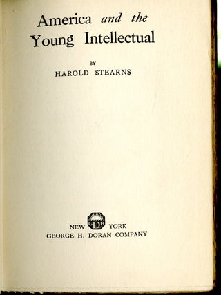 America and the Young Intellectual