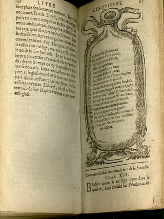 Les Oeuvres de M. François Rabelais, Docteur en Medecine, Contenant cinq livres de la vie, faits & dits, Heroiques de Gargantua & de son fils Pantagruel.