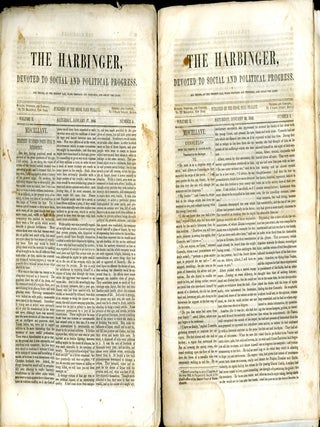 The Harbinger Devoted to Social and Political Progress: Volume II Numbers 1-8, December 13, 1845 - January 31, 1846