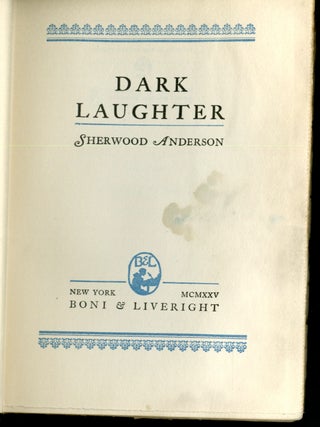 Dark Laughter