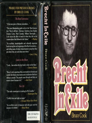 Item #049480 Brecht in Exile. Bruce Cook