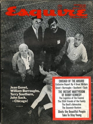 Item #049534 Esquire Maagzine, November 1968: Chicago of the Absurd. Arnold Gingrich Harold...