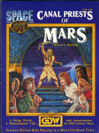 Item #049594 Canal Priests of Mars (Space 1889). Marcus L. Rowland