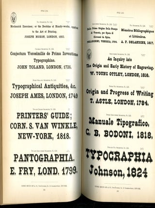 Specimens of Printing Types Made at Bruce's New York Type Foundry
