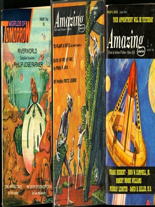 Collection of 49 Philip K. Dick Stories in Sci-Fi and Fantasy Magazines, 1952-1969