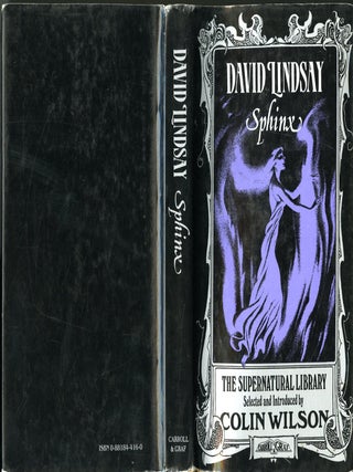 Item #049694 Sphinx (The Supernatural Library). David Lindsay, Colin Wilson, intro