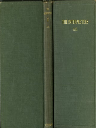 Item #049697 The Interpreters. A E., George Russell