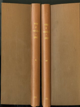 Item #049713 A System of Vegetables According to their Classes, Orders, Genera, Species with...