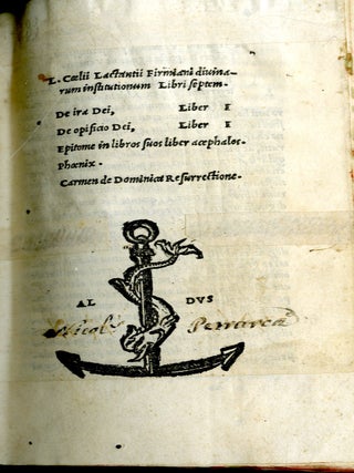 Divinarum Institutionum Libri Septem (Institutiones Divinae); Apologeticus