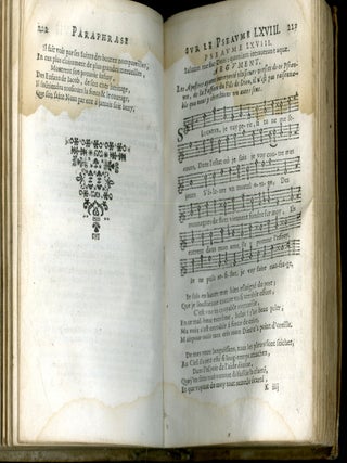 Paraphrase des Pseaumes de David, en vers françois