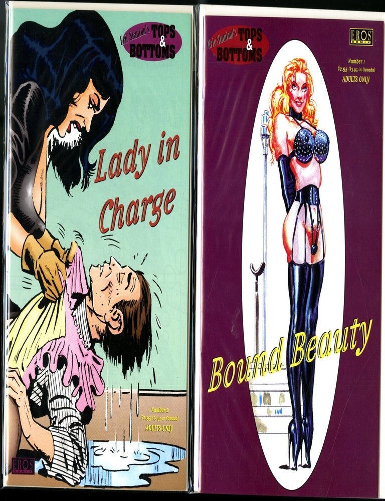 Item #049792 Eric Stanton's Tops and Bottoms 1-4 (Bound Beauty, Lady in Charge, Broken Engagement parts 1&2). Eric Stanton.