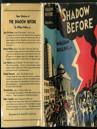 Item #049809 The Shadow Before. William Rollins Jr