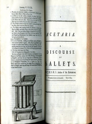 Silva, or a Discourse of Forest-Trees, and the Propagation of Timber in His Majesty's Dominions; Terra, Pomona; Acetaria; Kalendarium Hortense