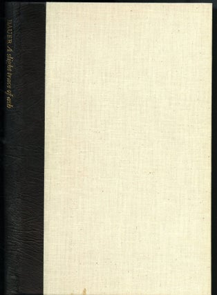 Item #049894 A slight trace of ash. Walter Bauer