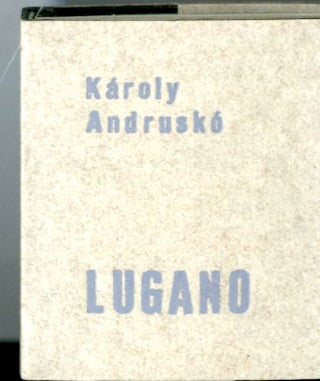 Item #2000098 Lugano [Miniature Travel Woodcuts from the City]. Karoly Andrusko