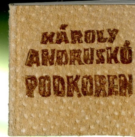Item #2000106 Podkoran [Miniature Travel Volume from Papua New Guinea in Woodcuts]. Karoly Andrusko.