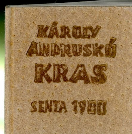 Item #2000107 Kras [Miniature Travel Volume of Kras region of Slovenia in Woodcuts]. Karoly Andrusko.