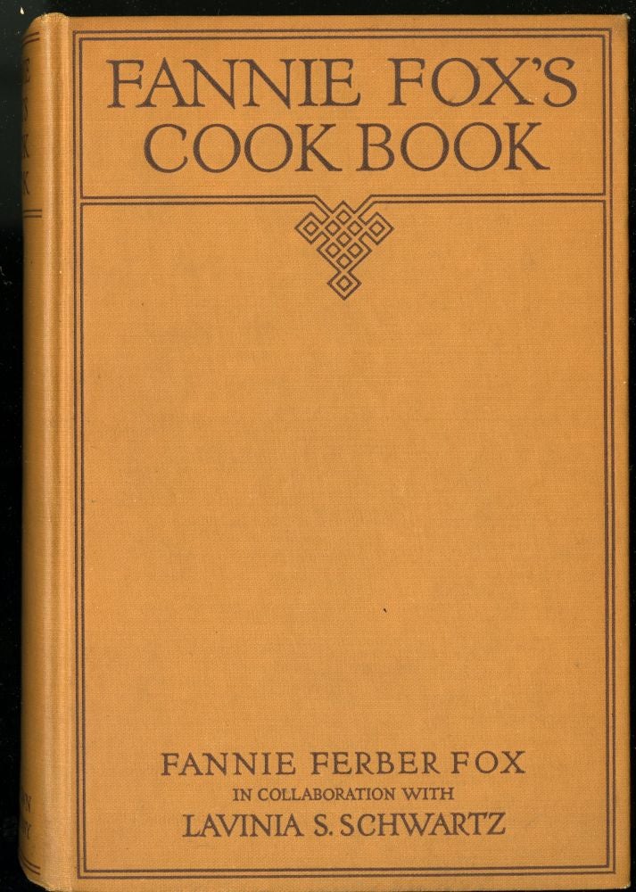 Item #CAT000003 Fannie Fox's Cook Book. Fox Fannie Ferber.